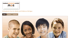 Desktop Screenshot of madisonorthodonticcenters.com